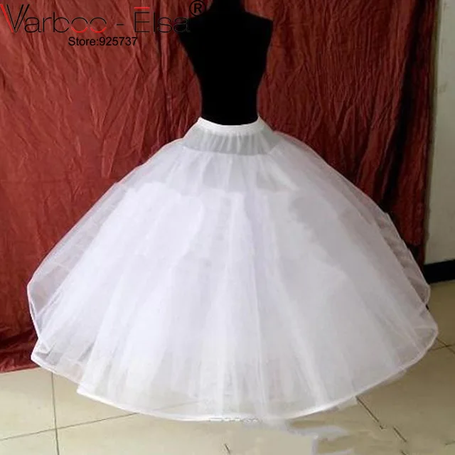 Grande Taille Mariage 2018 White Wedding Underskirt Average Size Grande Taille Mariage 2018 White Wedding Underskirt Average Size Petticoat Crinolines Dress Bridal Accessories