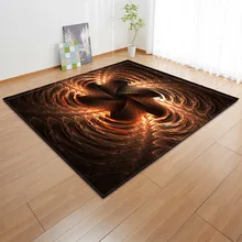 Геометрическая в нордическом стиле узор 3D ковры для гостиной спальни большой размер напольный коврик для чаепития ковер прямоугольный против скольжения напольный коврик