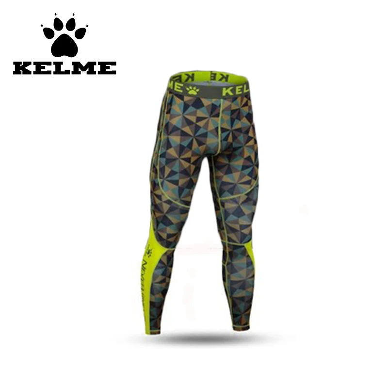 

KELME Camouflage Camo Mens Compression Pants Sports Running Tights Basketball Pants Bodybuilding Male Trousers Skinny Leggings28