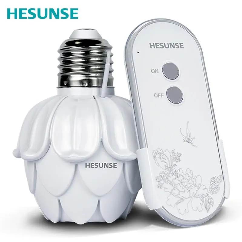 

HS-TD Wireless Remote Control Switch Remote Control Lamp Holder 85V-250V