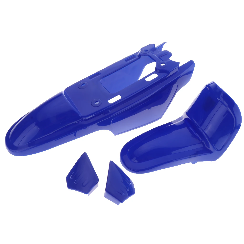 2 Pcs Motorcycle Plastic Fender Front Rear Quick Release Motorcycle Fender For Yamaha PW50 PY50 PW PY 50