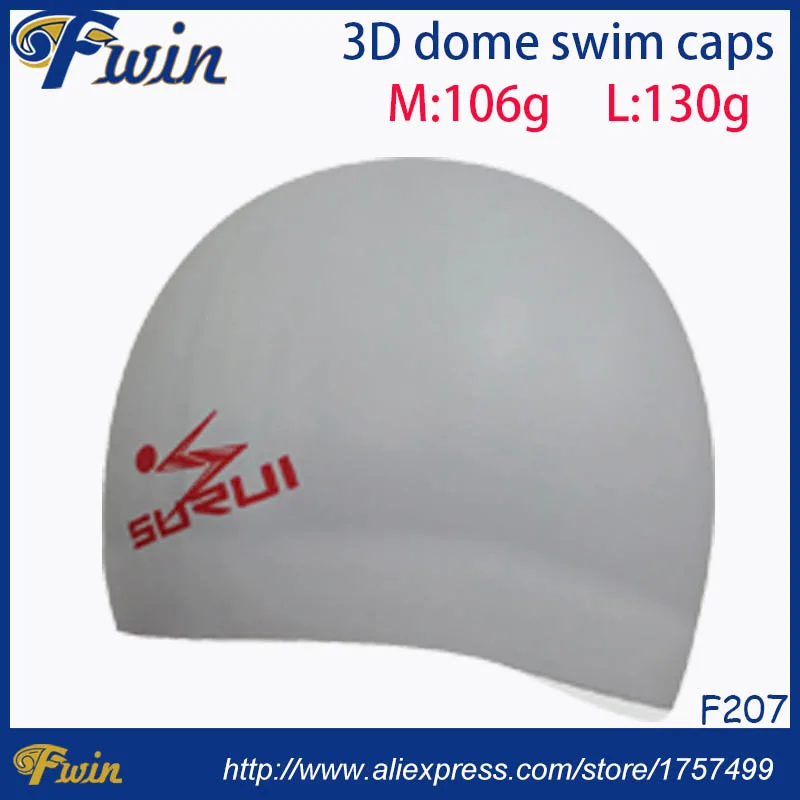 Двусторонний 3D Трехмерная шапочка для плавания вообще удобные 3d купол шапочка для купания - Цвет: black