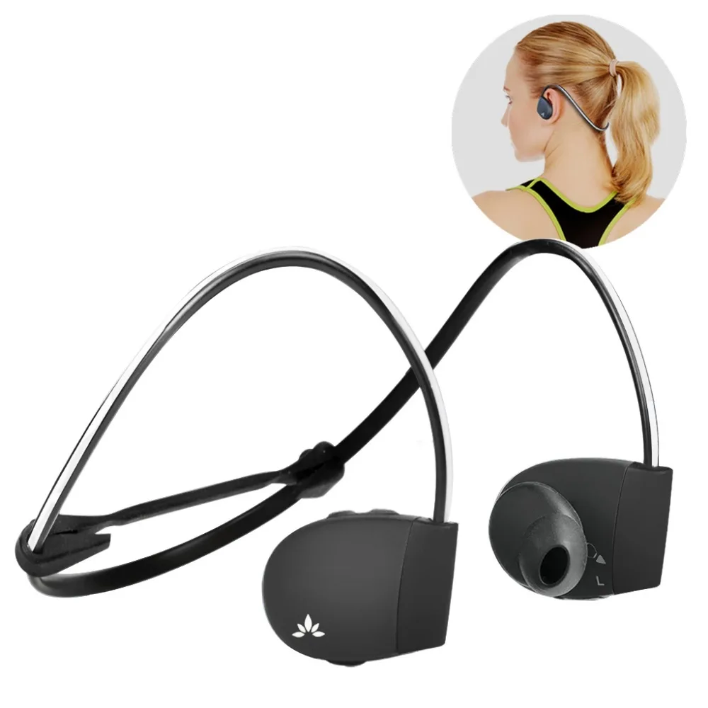 

Avantree Sweatproof Bluetooth Headphones with Mic, Wireless Earbuds for Running, No Hanging Wire, IPX4 Outer Ear Headset