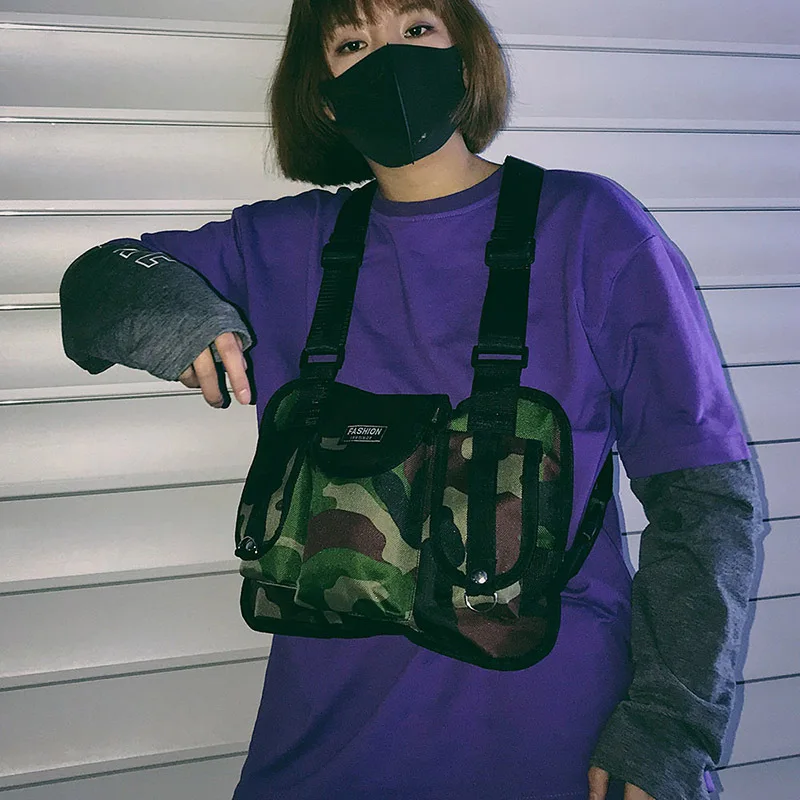 Klykon Chest Bag For Running - Reflective Utility Pack For Men & Women, Night Exercise Safety