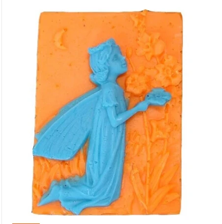 

Fairy Model Soap Silicone Mold By Handmade, Cake Decorating tools,Cupcake , DIY Fondant Mold NO.:SO401