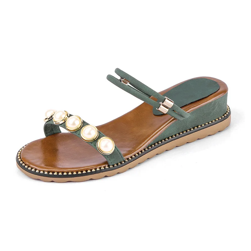 Женские босоножки на танкетке элегантная летняя обувь модель A696 2019|Боссоножки и