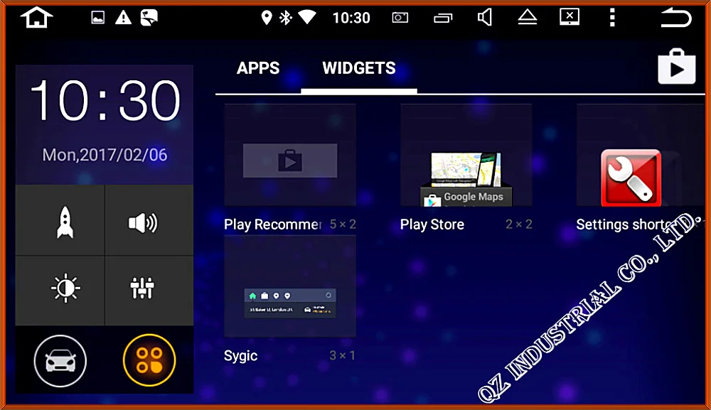 Top QZ industrial HD 7inch 4core Android car DVD for Ssangyong Kyron Actyon with GPS 3G WIFI BT Navigation RDS Radio Stereo Map 17