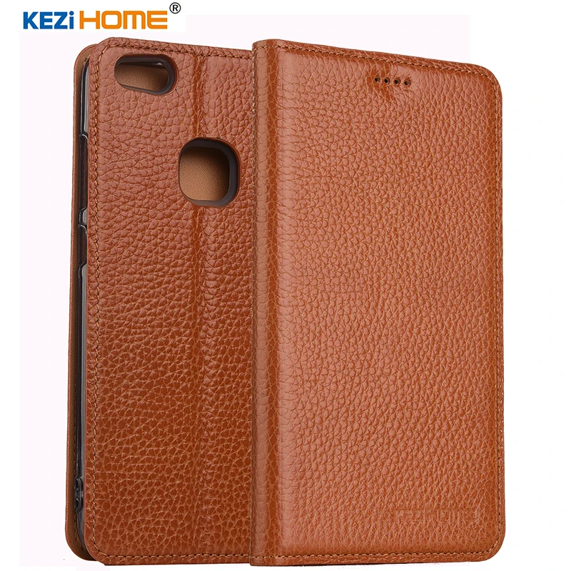 imágenes para KEZiHOME para Huawei P10 Lite caso Del Tirón Del cuero genuino cubierta posterior de silicona suave para Huawei P10 Lite imágenes para KEZiHOME para Huawei P10 Lite caso Del Tirón Del cuero genuino cubierta posterior de silicona suave para Huawei P10 Lite