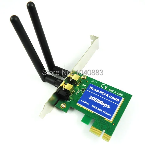 802.11 N Wireless Pci Express Card Lan Adapter Treiber PCI Express WiFi Wireless Card Lan Adapter with Antenna 802.11b/g/n