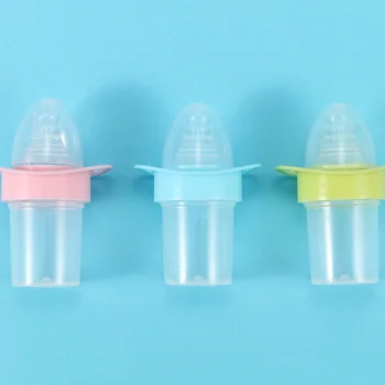 

New Arrival Hot Sale 25ml Baby Silicone Nipple Pacifier Medicine Feeder Water Food Feeding Bottle Baby Care Safety with Scale