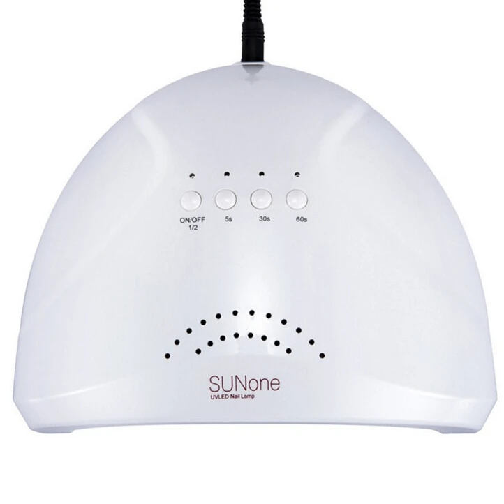 

SUNone 24/48W LED Nail Dryer White Light UV Lamp Nail Manicure Machine Auto Motion Fast Drying Gel Polish Nail Art Tools