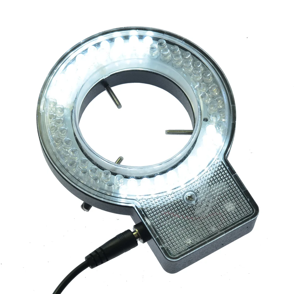 6400K Four Zone Control Stereo Microscope LED Light 72 LEDs Industrial