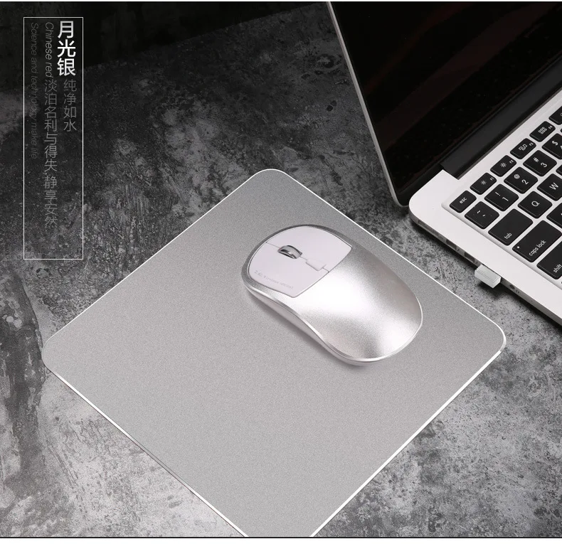 K1 алюминиевый сплав зарядка беспроводная мышь USB Бесшумная металлическая +
