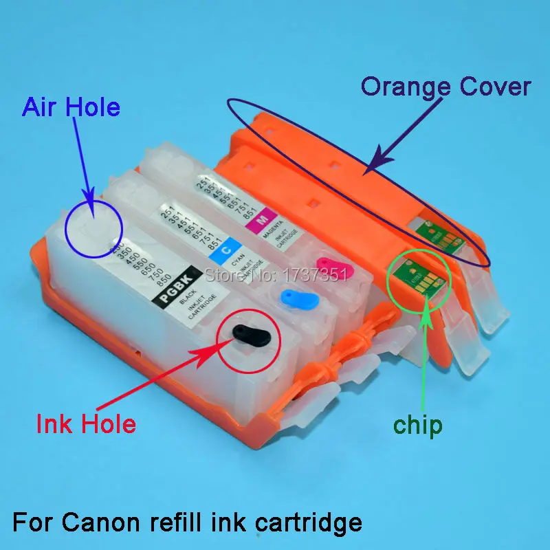 Canon 470 471 Refill Cartridge illustration