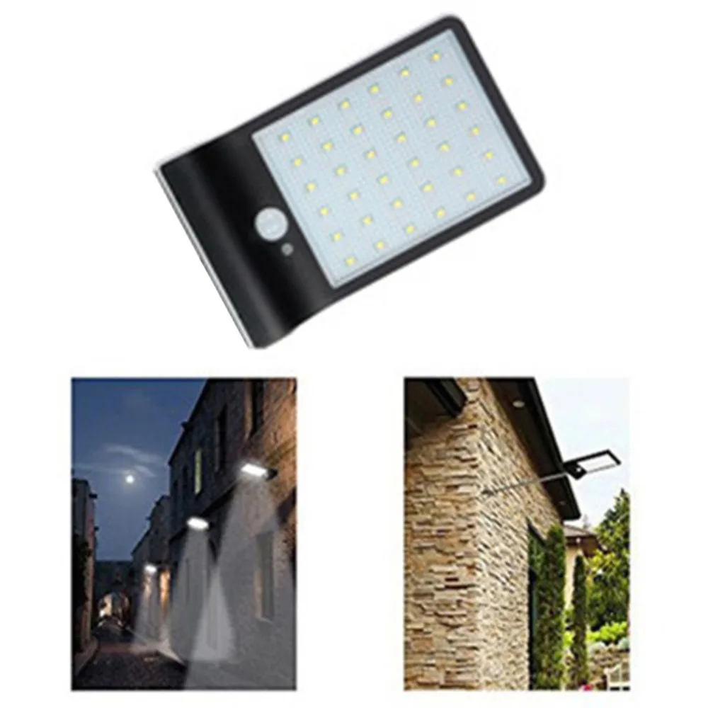 

Super Bright PIR Motion 36LED Solar Light 450LM Sensor IP65 Waterproof Adjustable Outdoor Street Lamp for Garden Courtyard