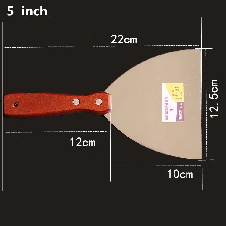 5 шт./компл. высокое качество из нержавеющей стали Шпатлёвки нож ", 3", ", 5", " Advanced blade скребок Шпатель Шпатлёвки нож Инструменты