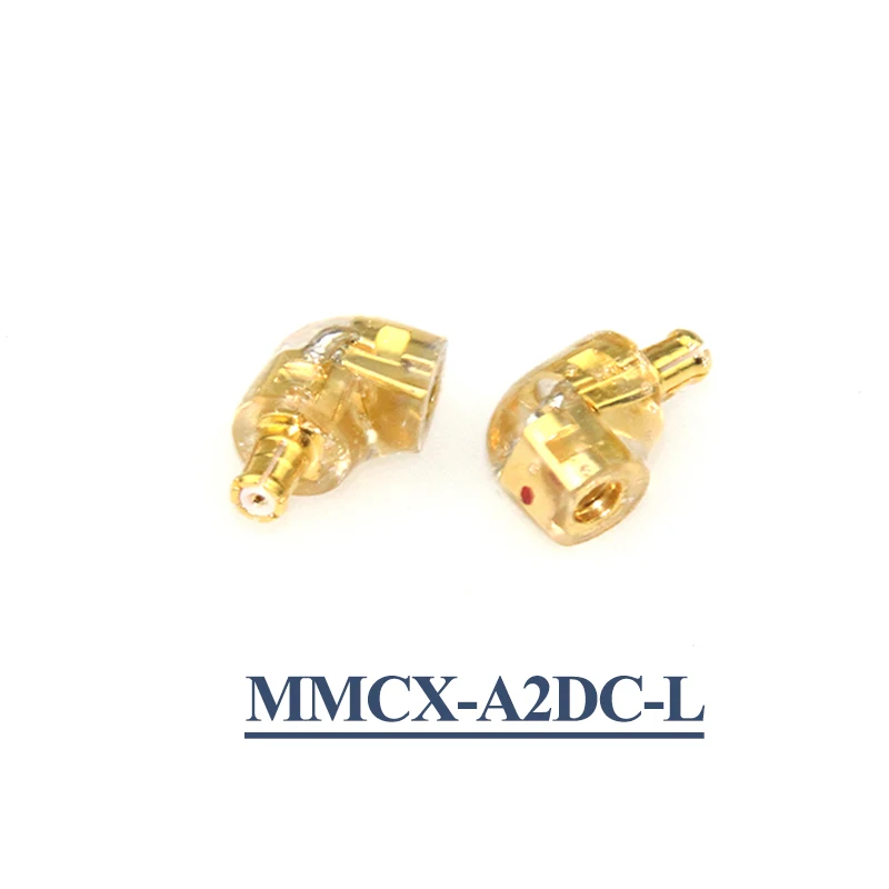 MMCX-A2DC-L Linsoul разъем для наушников Адаптер MMCX 0,78 мм 2Pin для QDC SONY IE80 W4R JH IM FitEar TF10 A2DC - Цвет: MMCX-A2DC-L