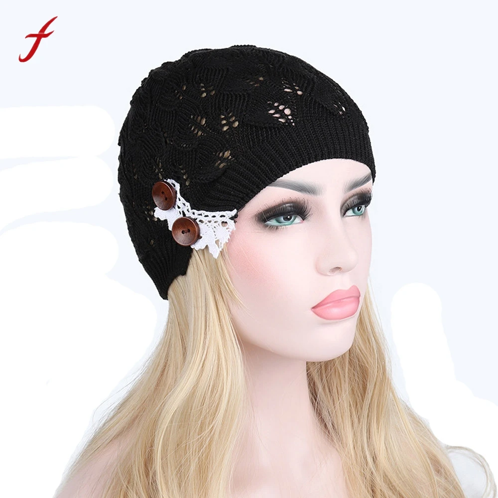 Buy New Fashion Winter Warm Women Knit Ski Cuff Hat