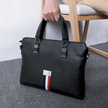 BAQI Brand Men Briefcase Bag Men HandBags Genuine Cow Leather Man Computer Business Bag 2019 Fashion Shoulder bags Messenger Bag soft genuine cow leather men bag ultra thin briefcase handbag brand designer men shoulder bag casual fashion business bag