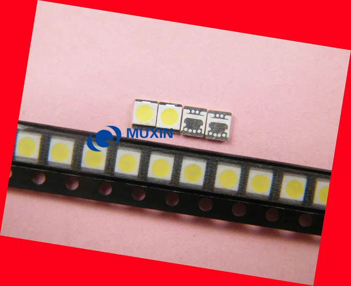 100 шт./лот 2835 3 в 1 Вт 350MA Сеул светодиоды для ремонтных работ, Panasonic Sharp ТВ светодиодный ленты холодный белый