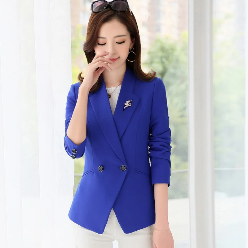 2018 Autumn New Women Blazers Female Jackets Lady Office