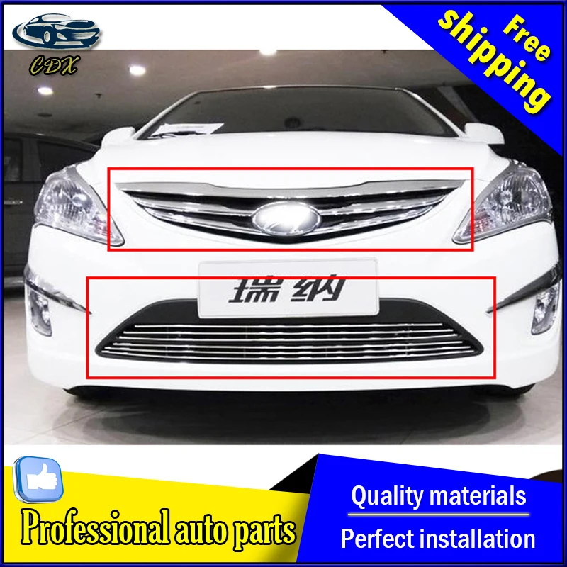 High quality ABS Front Grille Around Trim Racing Grills Trim for