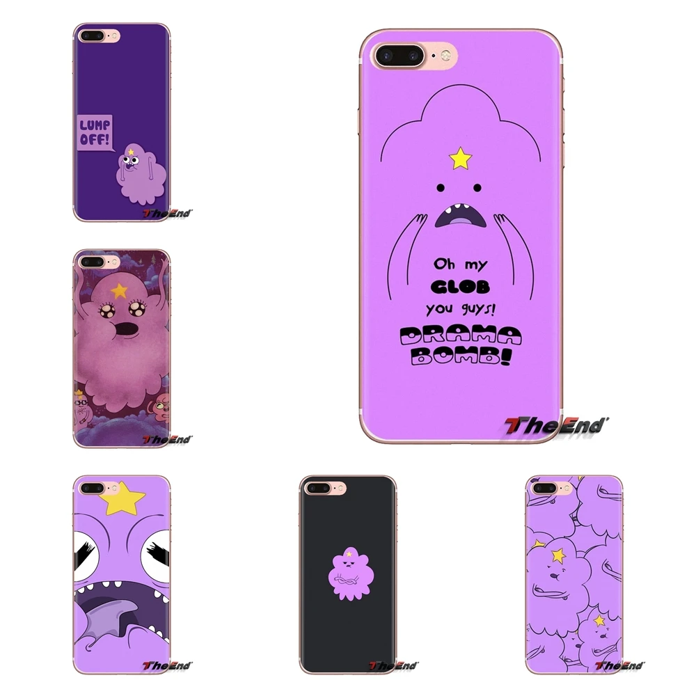 adventure time lumpy space princess For Samsung Galaxy A3 A5 A7 A9 A8 Star A6 Plus 2018 2015 2016 2017 Transparent TPU Cover Bag |