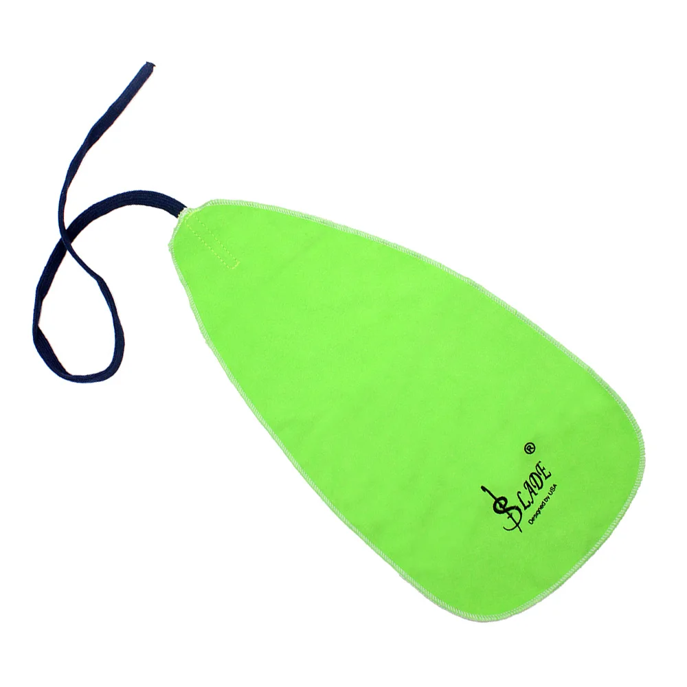 

LADE Cleaning Cloth for Wind Music Instrument Accessories Green Artificial Chamois