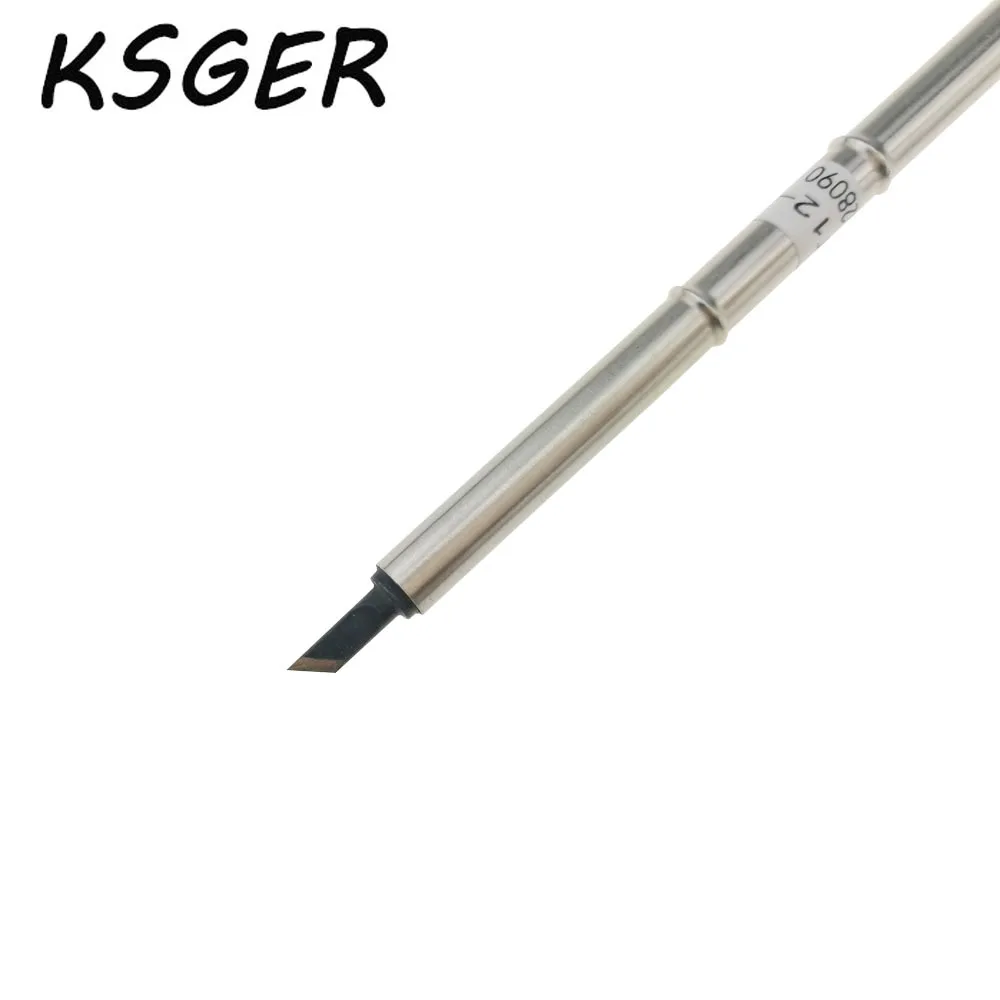 KSGER T12 KU Knife Type Black OX Level Electric Soldering Irons For