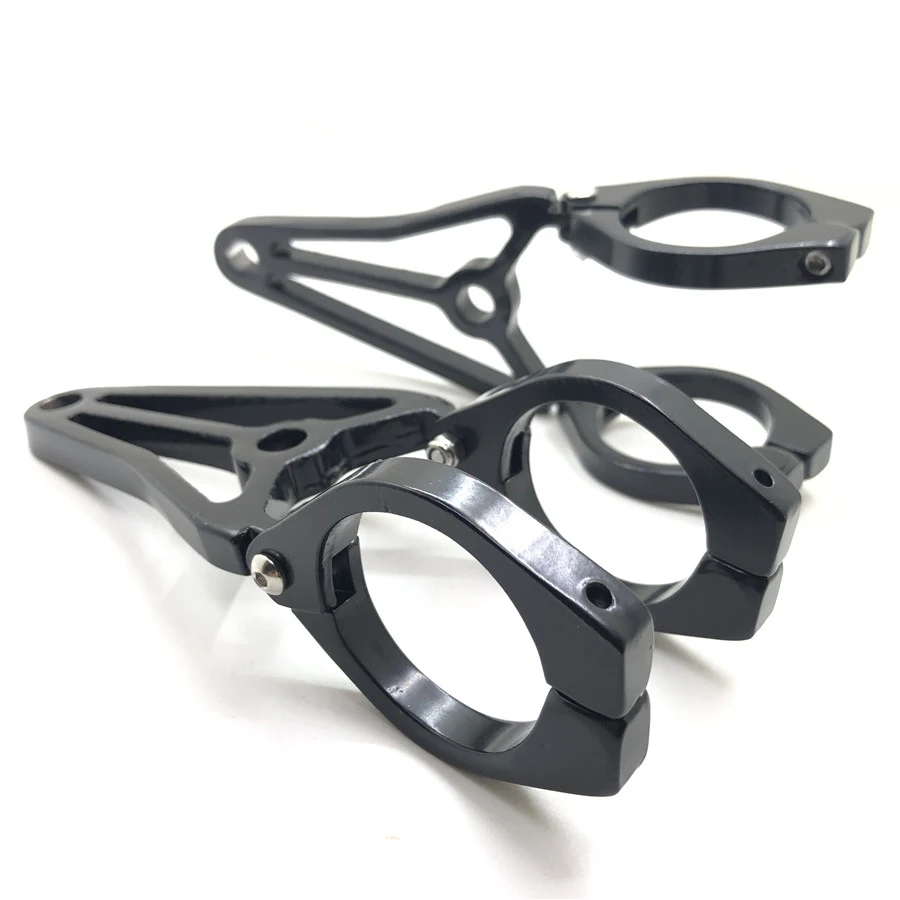 

2PCS Universal Motorcycle Headlight Bracket Mount 41MM CNC Turn Signal Clamp For Yamaha Triumph Harley Suzuki Kawasaki