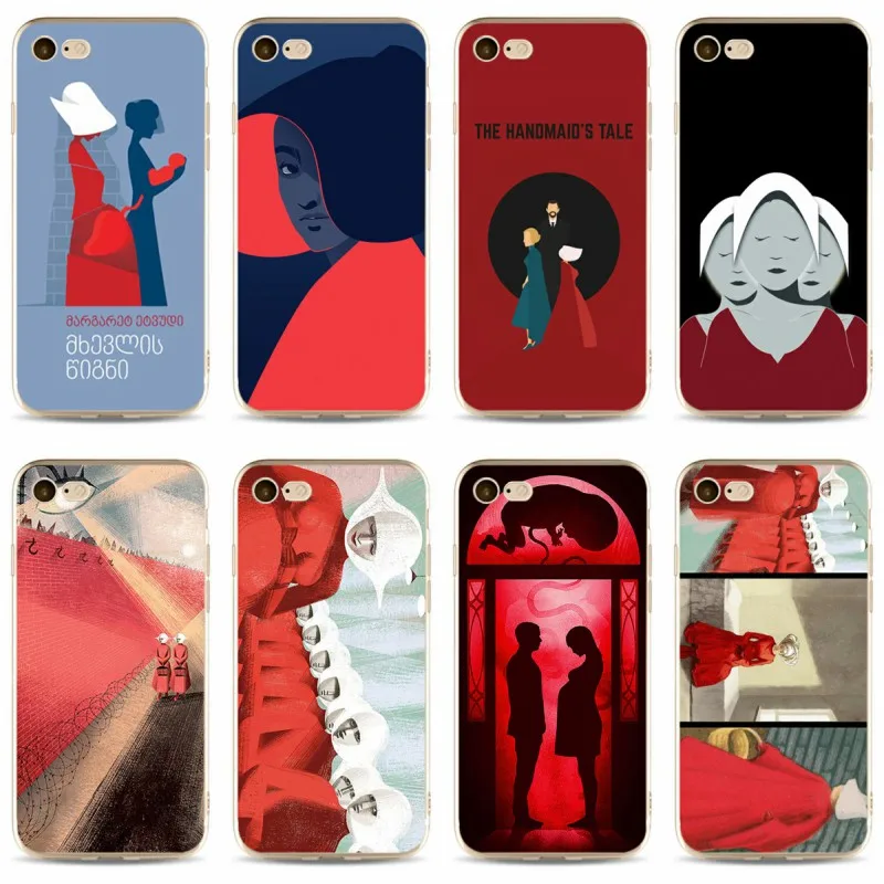 

The Handmaid Is Tale Cover high quality Soft Silicone 2018 TPU Phone Case For iPhone 5 5C 5S SE X 6 6S plus 7 7plus 8 8plus