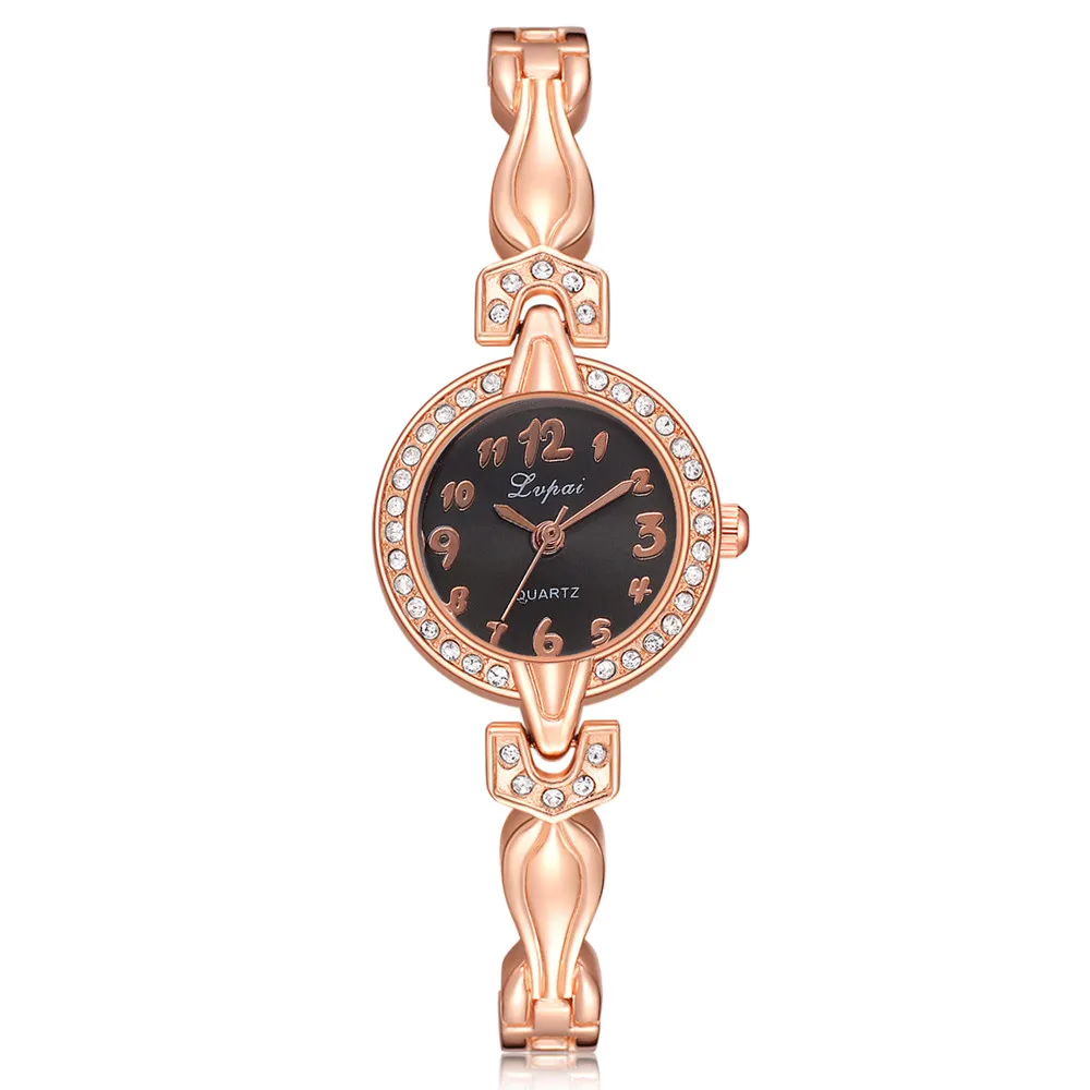 P298 Lvpai Women's Watch Crystal Diamond Bracelet Quartz Wrist Watch P298 Lvpai Women's Watch Crystal Diamond Bracelet Quartz Wrist Watch