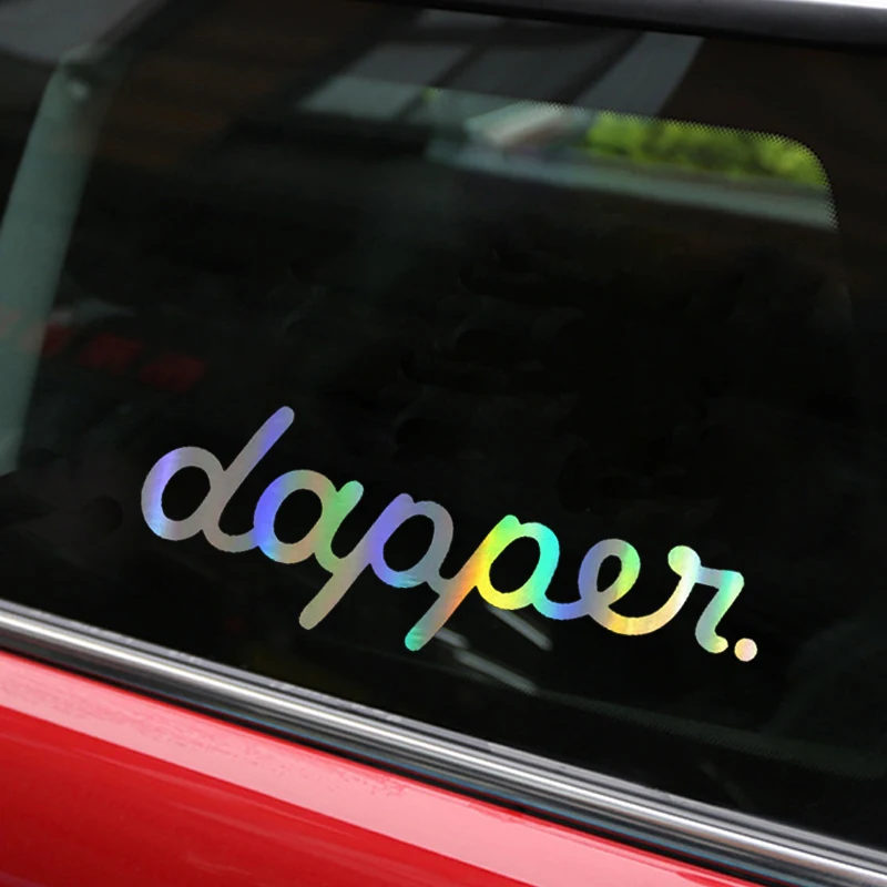 Car-Sticker-Vinyl-40-13cm-Dapper-Banner-Sticker-On-Car-Jdm-Style-Reflective-Stickers-and-Decals