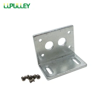 

LUPULLEY Motor Base Mounting Bracket Holder Gearbox for JGY370 DC Dear Motor Fixed Carbon Steel