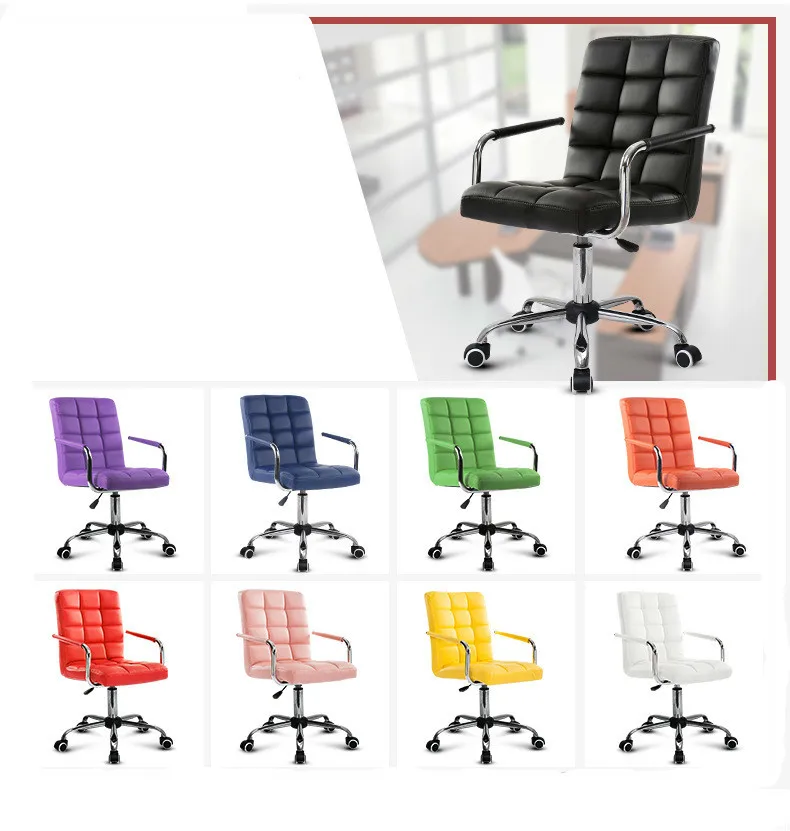 Promotion simple fashion bar chair lifting stoolchair soft comfortable height adjustable chair free shipping