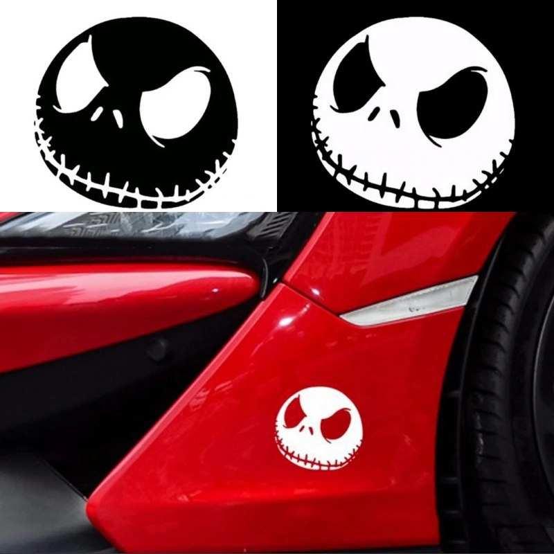 Halloween Pumpkin Head Style Terrifying Car Decals & Stickers