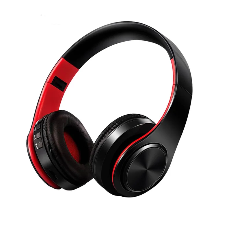 Caroad Bluetooth Headphones Wireless Infrared Headset Foldable Lightweight On ear for In Car Video Headrest DVD Player Earphone