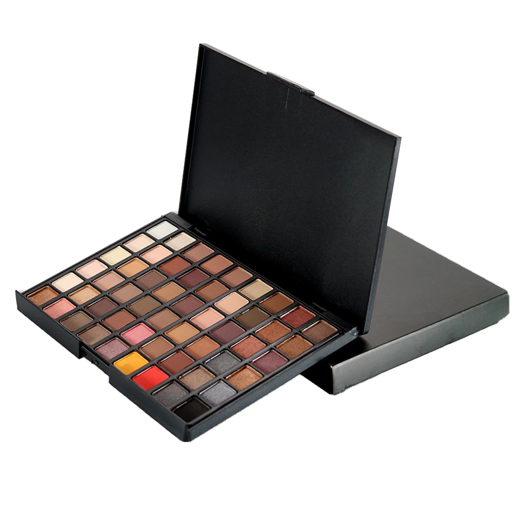 54 Colors Pro Natural Shiny Shimmer Matte Eyeshadow Palette Smoky Eyes Makeup Cosmetic Set