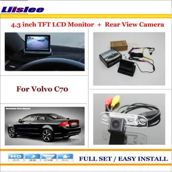 

Liislee For Volvo C70 4.3" TFT LCD Monitor + Car Rearview Back Up Camera = 2 in 1 Car Parking System