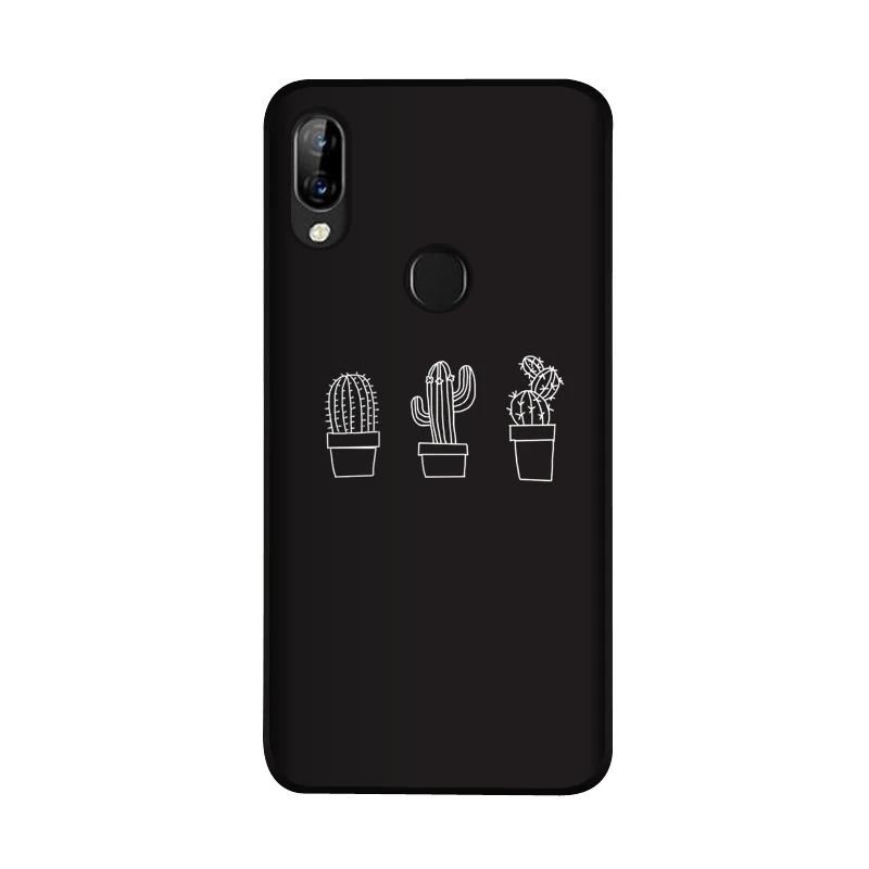 Мягкий чехол накладка из ТПУ Для Lenovo S5 Pro матовый с рисунком чехлы для телефонов