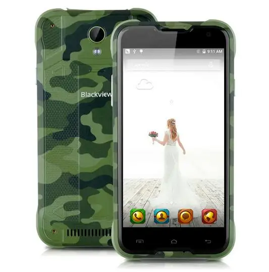 Oryginalny BLACKVIEW BV5000 5 0 MTK6735P HD Quad Core Android 5 1 GPS 4G LTE FDD