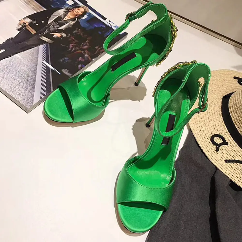 

Chueyz High Quality High Heels Women's Shoes Fashion Comfortable Pumps For Women Genuine Leather Bling Round Toe Women's Shoes