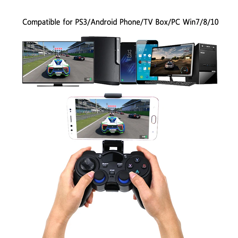 2.4 G Controller Gamepad Android Wireless Joystick Joypad with OTG Converter For PS3/Smart Phone For Tablet PC Smart TV Box 2.4 G Controller Gamepad Android Wireless Joystick Joypad with OTG Converter For PS3/Smart Phone For Tablet PC Smart TV Box