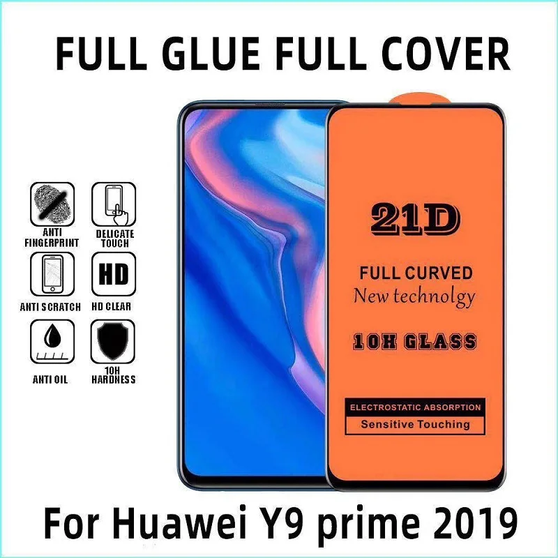 

DHL Free 3D Full coverage Tempered glass for For Huawei Mate30 Mate30 Lite P smart 2019 Y6 2019 Mate20 Lite DHL Free 500pcs