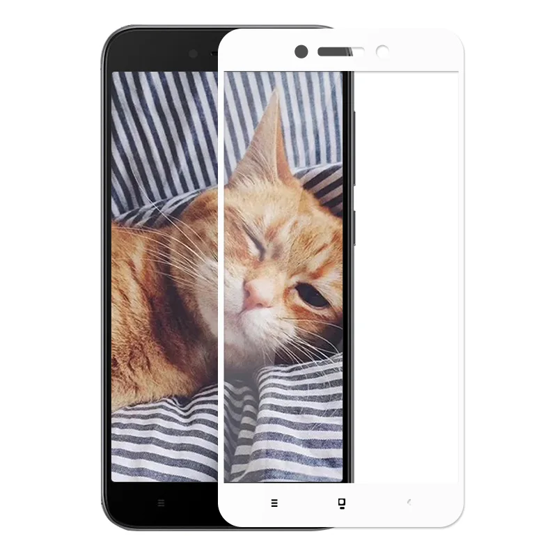 Защита экрана для Xiaomi Redmi 5A Передняя пленка Закаленное стекло hongmi защитное полное