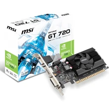 original Desktop computer game graphics card for MSI N720-2GD3LP GT720 video card free shipping