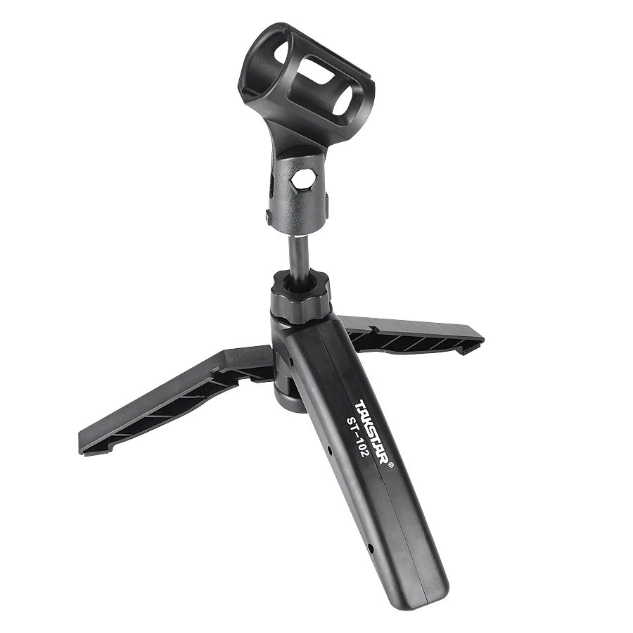 Original Takstar ST 102 Microphone Tripod ABS material plastic folding