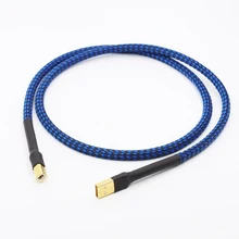 Hifi USB кабель высокого качества типа A к type B Hifi кабель для передачи данных