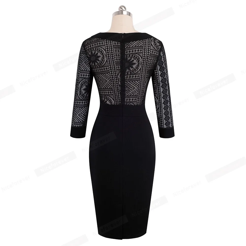Хороший навсегда Винтаж Вышивка Кружева Sexy See through рукавом носить на работу vestidos