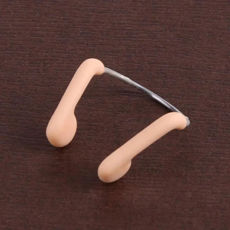 1-4Pcs Durable No-skid Soft Silicone Steel Wire Nose Clip for Men Women Children Summer Swimming Diving Equipment swimming nose clip